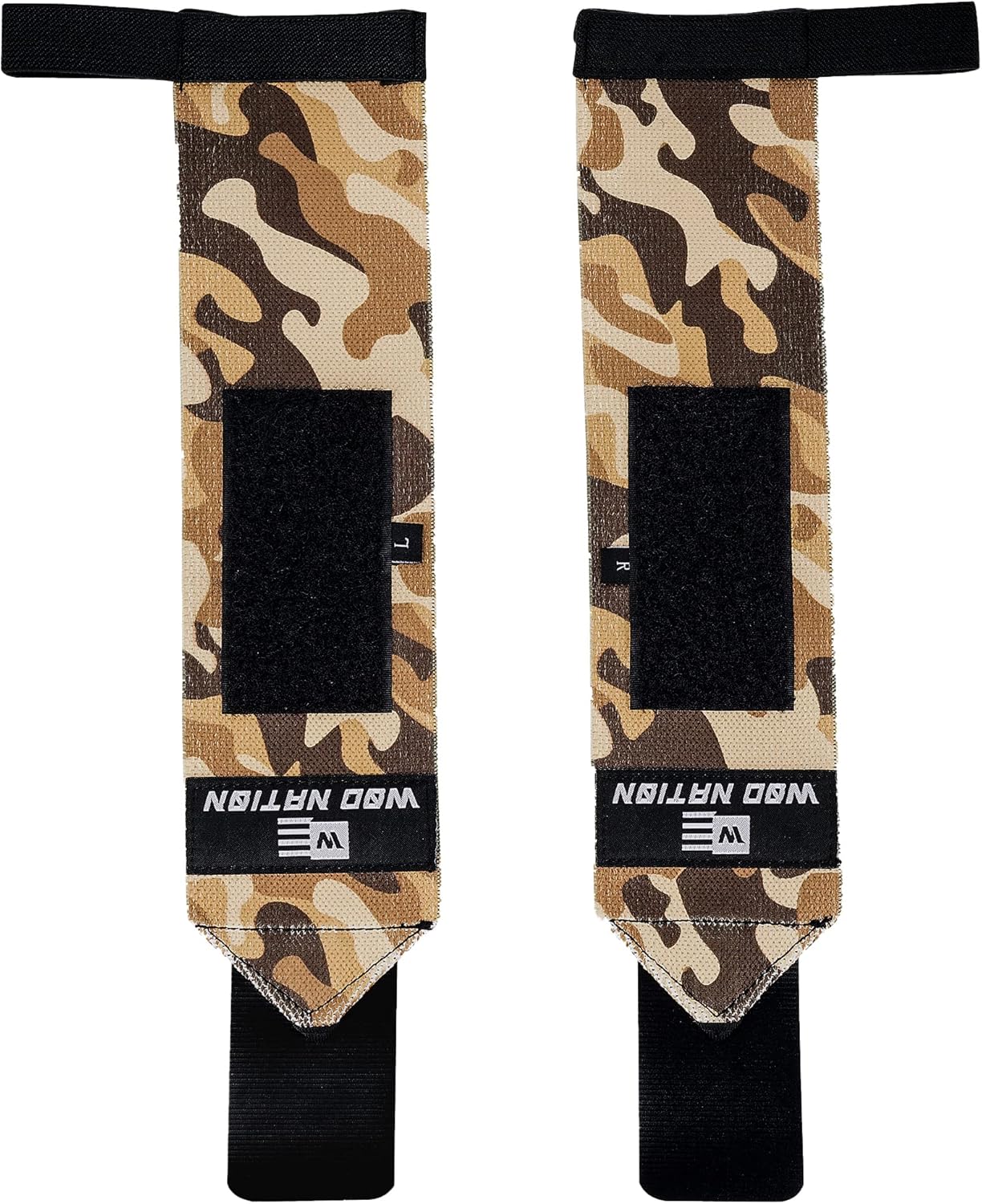 WOD Nation Wrist Wraps for Weightlifting & Strength Training – Professional Gym Straps w/Thumb Loop for Men & Women