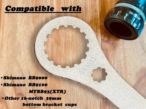 ROTATE TOOLS Bike Bicycle tools RT-40BB Bottom Bracket Wrench - Bottom Bracket Tool - Compatible with BB9000, BB-R9100 and BB93