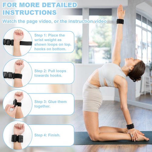 Sonkoloro Adjustable Wrist Weights for Women Men, Leg Weights for Women 0.75lb-1lb Each for Walking, Yoga, Dance, Barre, Gym (Blush, 2LB(2 Pcs))