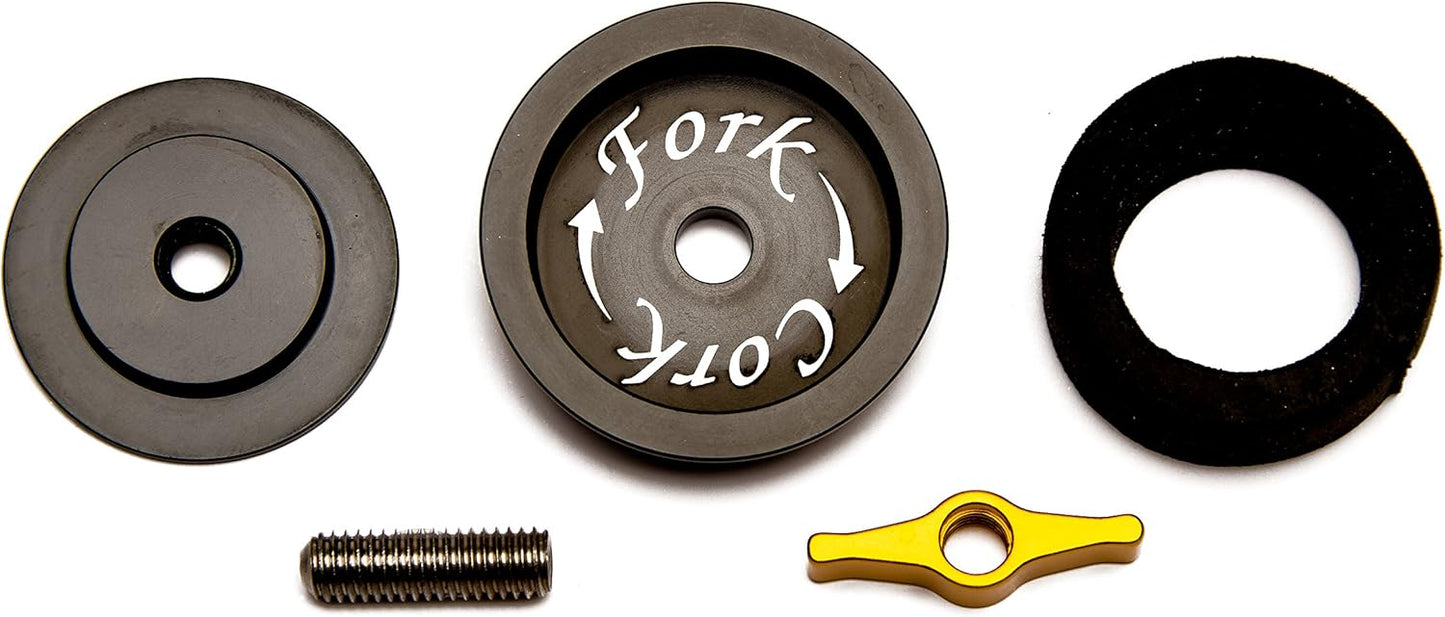MILES WIDE FORK CORK STEERER PLUG BLACK