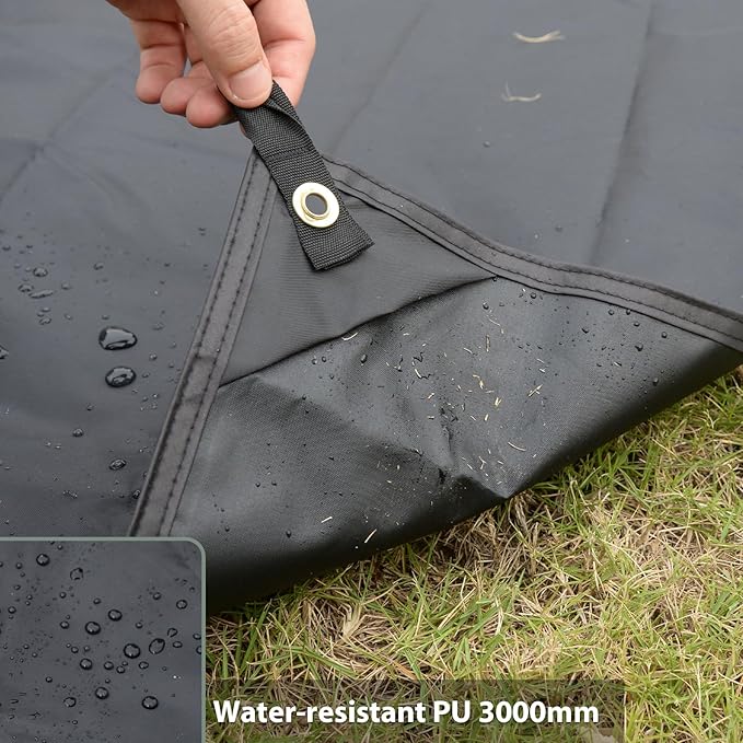 GEERTOP Portable Ultralight Tent Footprint Waterproof Ground Sheet Mat for Camping Hiking Backpacking Outdoor Picnic