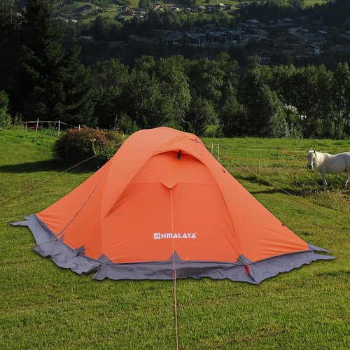 2 Person 4 Season Tent, Winter Camping Tent Ultralight Waterproof Camping Tent PU8000mm Easy Set Up for Winter, Cold Weather Outdoor Camping Hiking Family Mountaineering