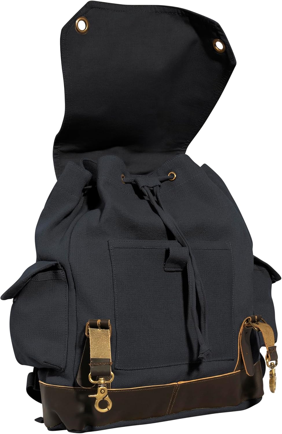 Rothco Vintage Expedition Rucksack - Classic Canvas Backpack for Everyday Adventures