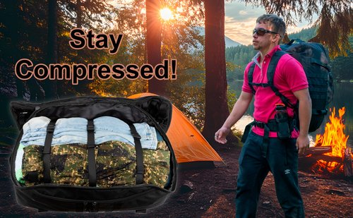 PLEINLY 70L Travel Backpack & Duffle Bag & Airplane Cabin Bag (3 func in 1 bag). Full-fledged Hiking Backpack which transforms easily to Travel Duffel Bag. Many Accessories and Unique Features.
