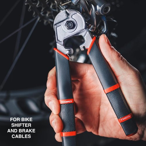 Feedback Sports | Bike Cable and Housing Cutter | Integrated Crimper | Forged Steel
