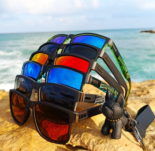 YTEDY Polarized Sunglasses for Men & Women – UV400 Protection Designer Acetate Shades – Stylish Sports & Driving Eyewear, Lightweight