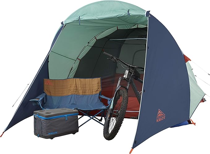 Kelty 4/6 Person Freestanding Rumpus Tent for Camping, Car Camping, Festivals and Family with Extra Large Vestibule