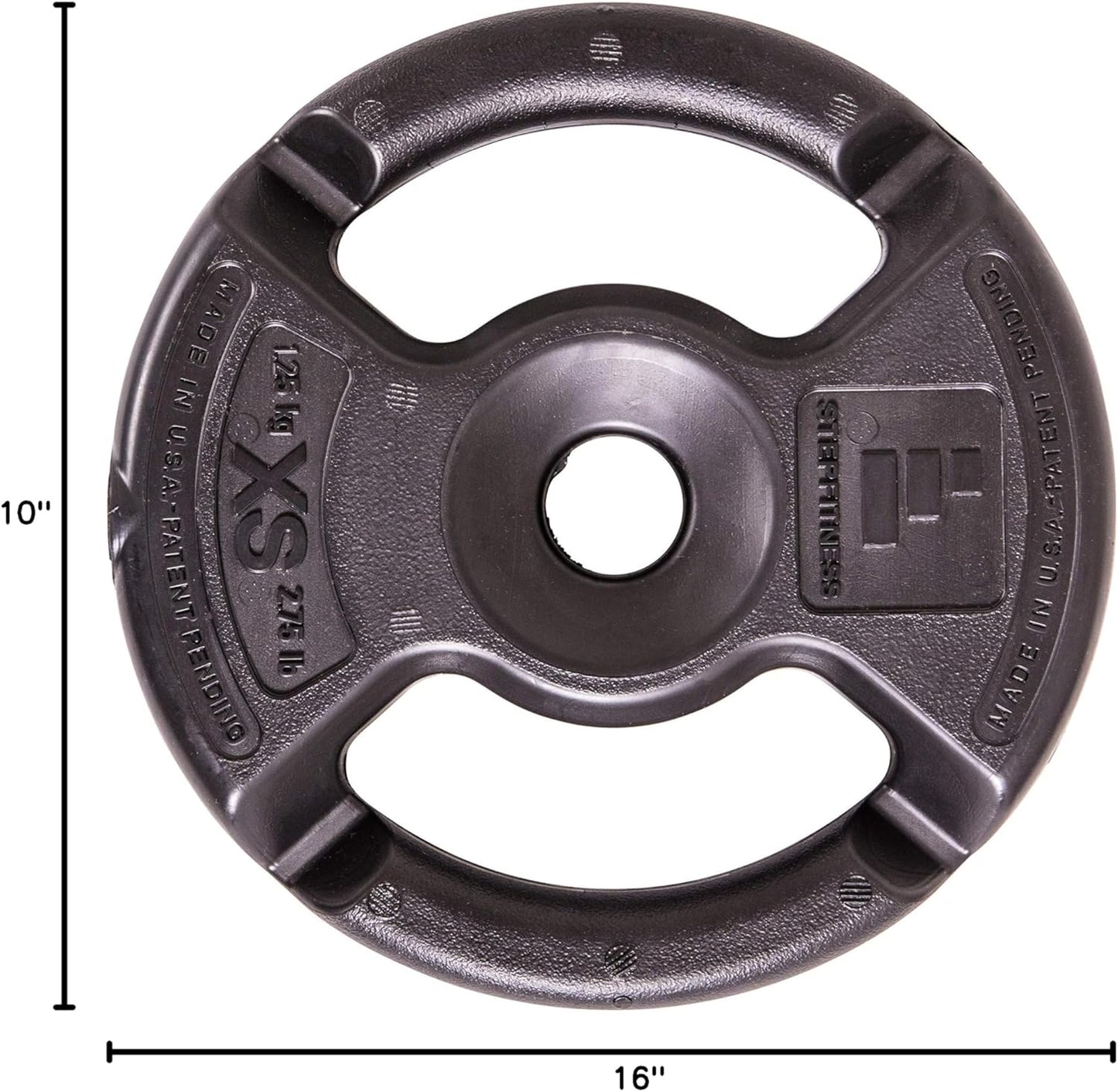 The Step Fitness Adjustable Dumbbell Set or Barbell Weight Set, 35-60 lbs, with Collars, and Weights
