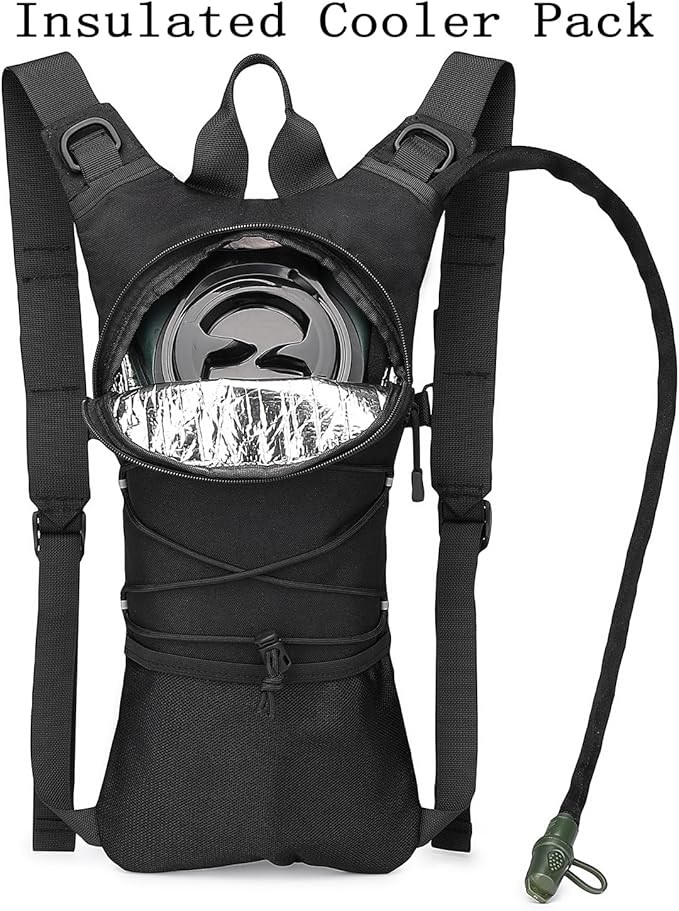 ATBP Insulated Hydration Pack Hiking Water Backpack Running Vest with 3L TPU Bladder Bag for Marathon Cycling Men
