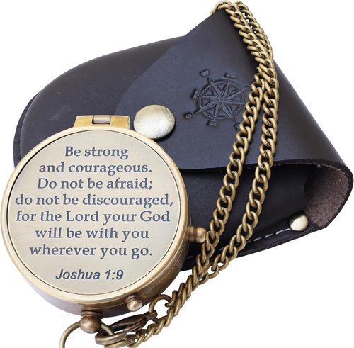 First Communion Gifts for Boys, Compass, Baptism Gifts for Boys, Confirmation Gifts for Teenage Boys, Girls, 1st Communion Gifts for Boys, First Reconciliation Gifts, Religious Gifts for Men