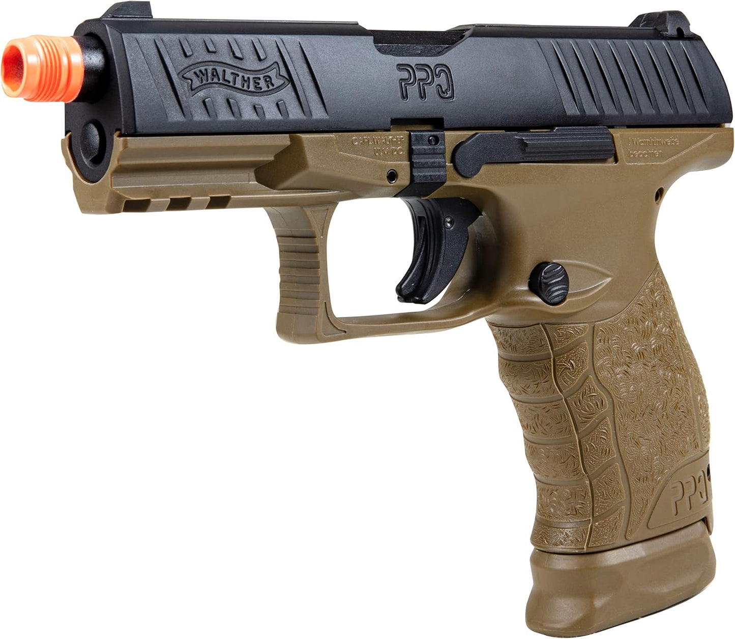 Walther PPQ GBB Blowback Airsoft Gun - Elite Force 6mm BB Pistol for Precision Shooting