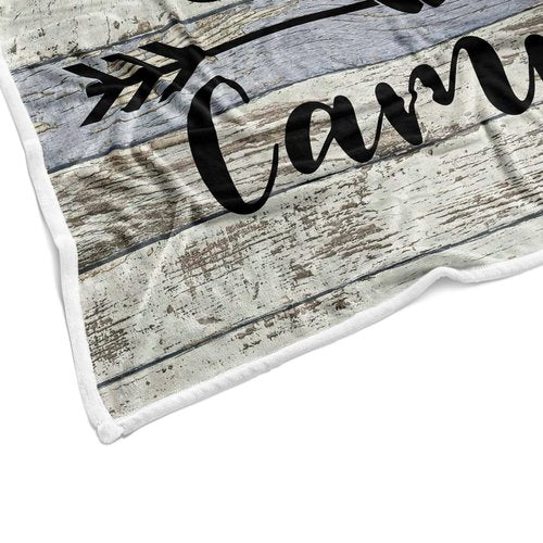Bcsewcg Travel Throw Blanket,Outdoor Throw Blanket, Camping Blanket for Women Men Kids Adults, Blankets Gift for Camping Lovers, Camping Decor for Bedding RV Campsite Hiking, 60X80