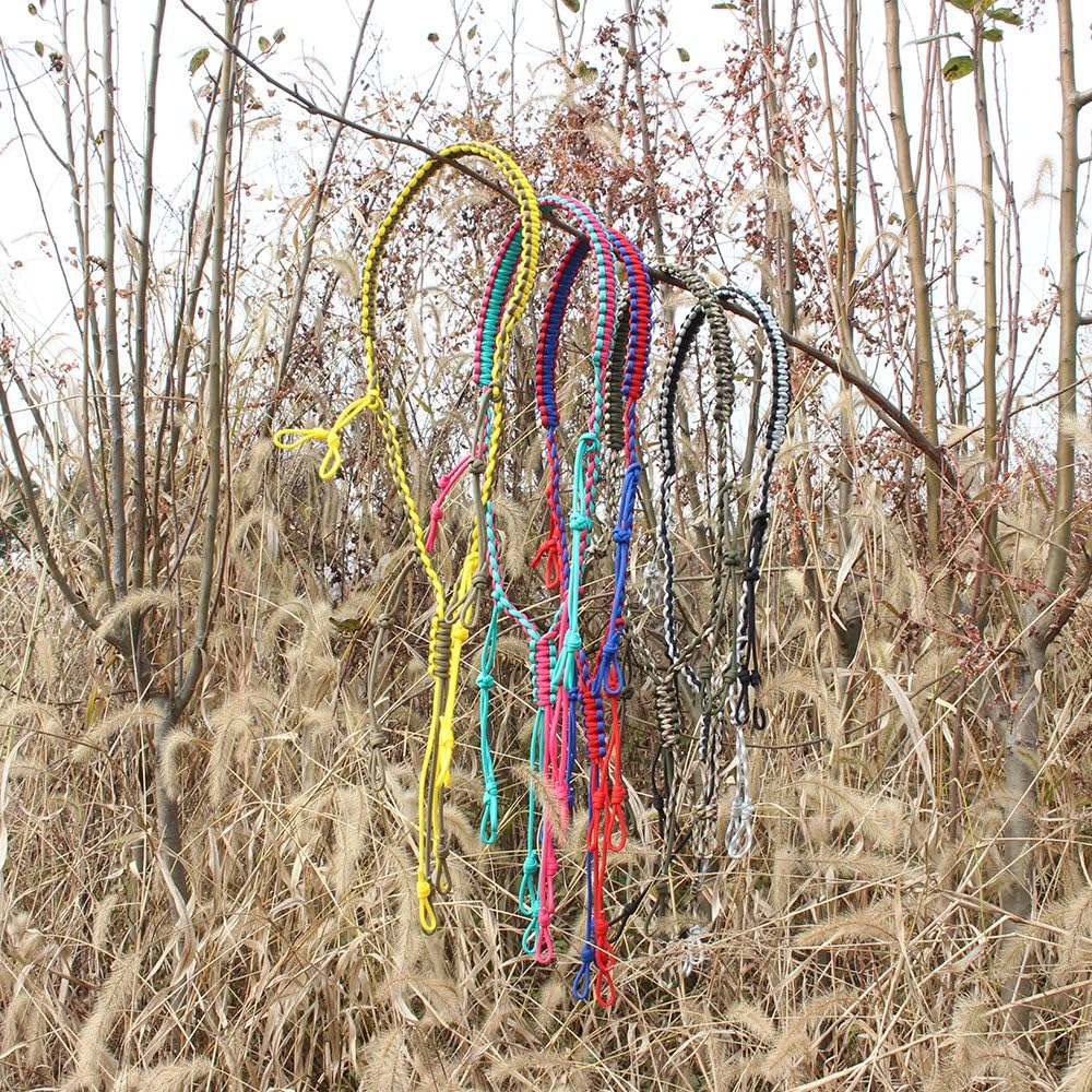 PSKOOK Duck Call Lanyard Paracord Hunting Goose Calls 12/16/20 Adjustable Loops Outdoor Predator Gear for Pheasant Waterfowl Hand Braided Necklace