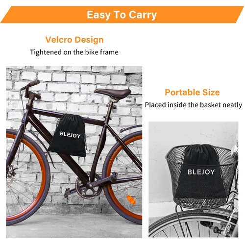 BLEJOY Bike Cover Waterproof Outdoor - Bicycle Covers for 1 or 2 Bikes - 420D Heavy Duty Rain Sun UV Dust Wind Proof Cover for Electric Mountain Road Bike