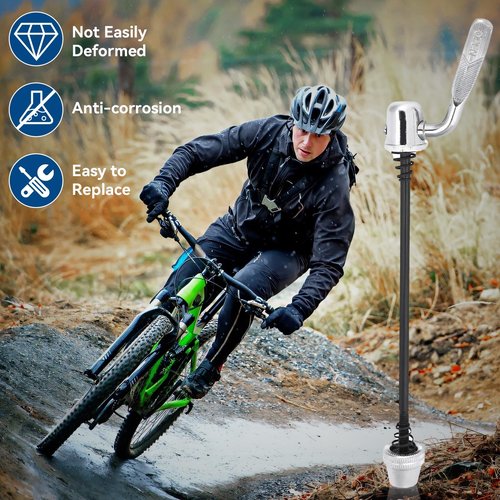 Quick Release Rear Wheel Skewers, Bike Rear Wheel Quick Release Replacement Skewer Bike Trainer for Trainer Bicycle Cycling Cycling Back Rear Wheel Tire