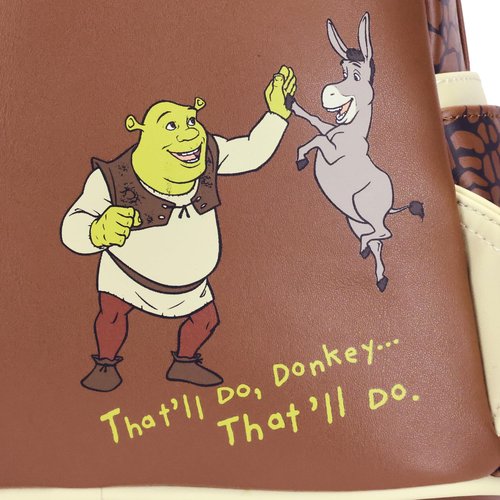 Loungefly DreamWorks Shrek & Donkey Cosplay Mini Backpack