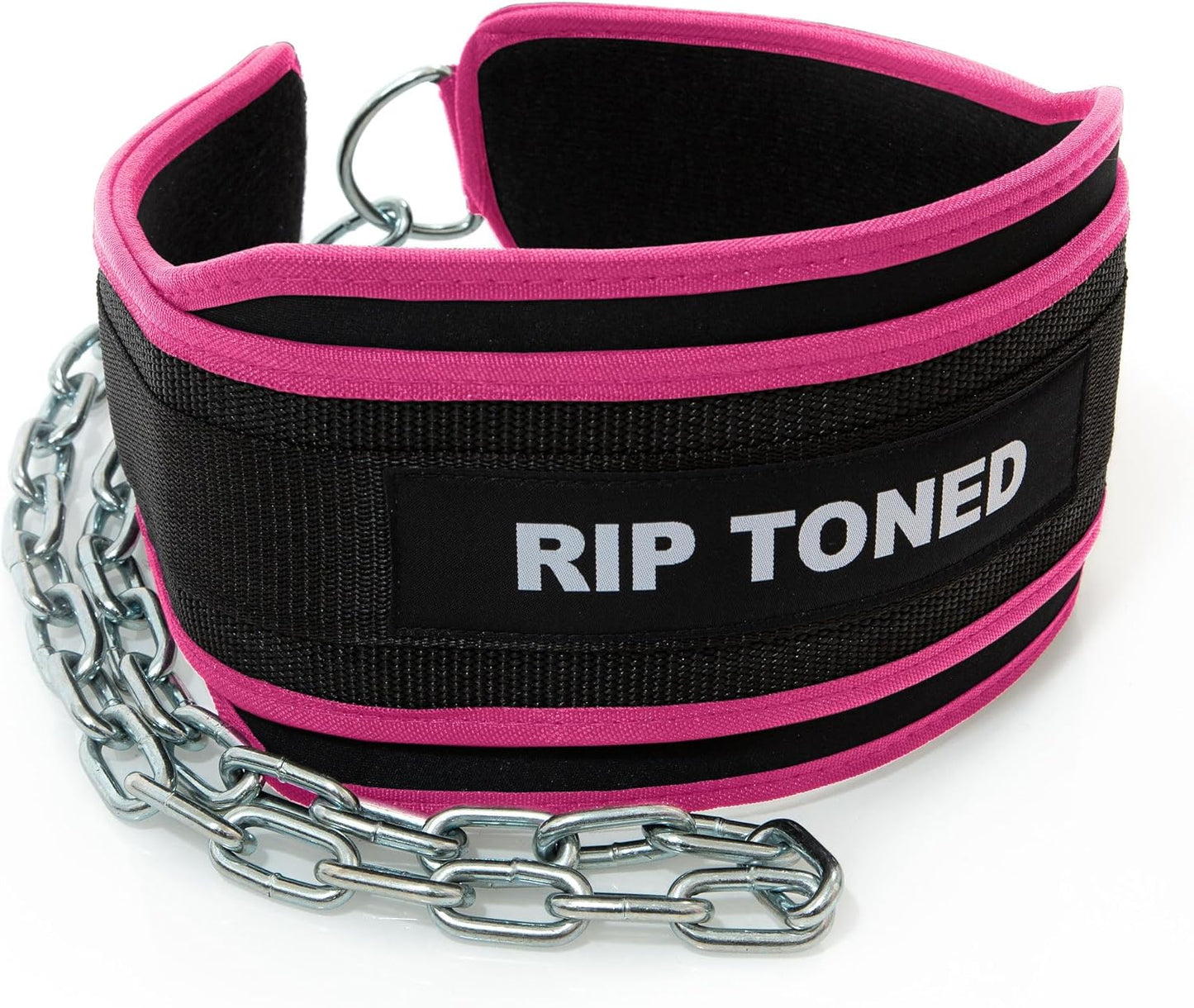 Rip Toned Dip Belt – Weight Lifting Belt with 36" Steel Chain for Dips, Chin Ups & Pullups Heavy Duty | Comfortable Fit | Supports Progressive Overload for Strength & Muscle Gains
