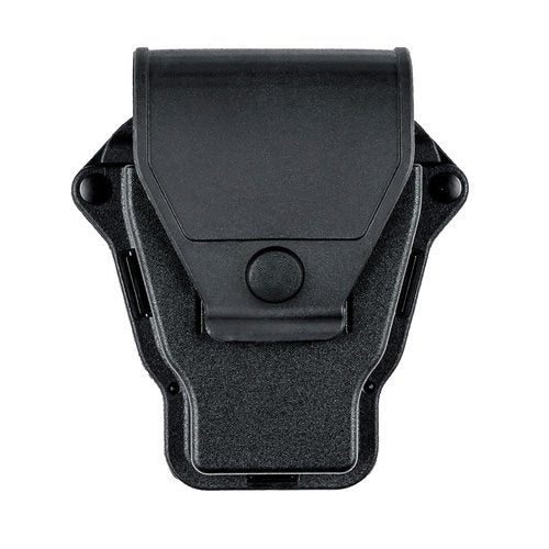 Hero's Pride Edge Handcuff Case - Removable Cover for Duty Belts Up to 2.25” Wide - Universal Fit with Dual Flexible Internal Clips - Lightweight Injection Molded Polymer