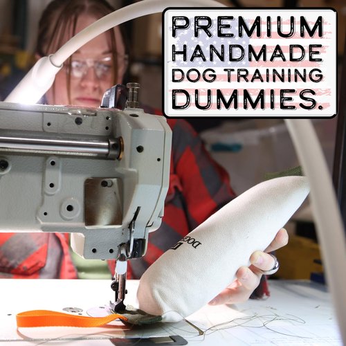 DogBone Duck Canvas Training Dummy for Hunting Dogs | Dog Bumper | Hunting Dog Toys | Hunting Dog Accessories | Hunting Dog Training Toys | Dog Training Dummy for Dogs (Small)