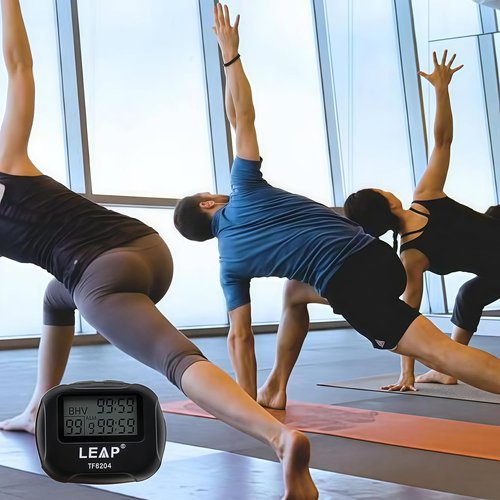LCD Digital Large Display Alarm Interval Timer TF6204 Trainning Running Yoga Weight Lifting Running Stopwatch Sports Timer