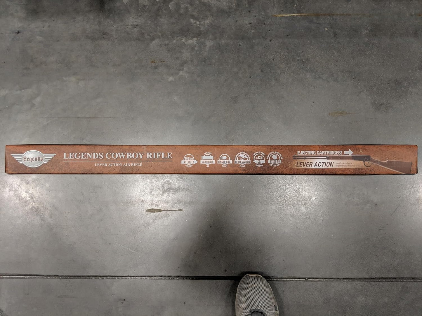 Umarex USA, Legends Cowboy, .177 Caliber, Lever Action, CO2 Air Rifle, BB, Wood Stock