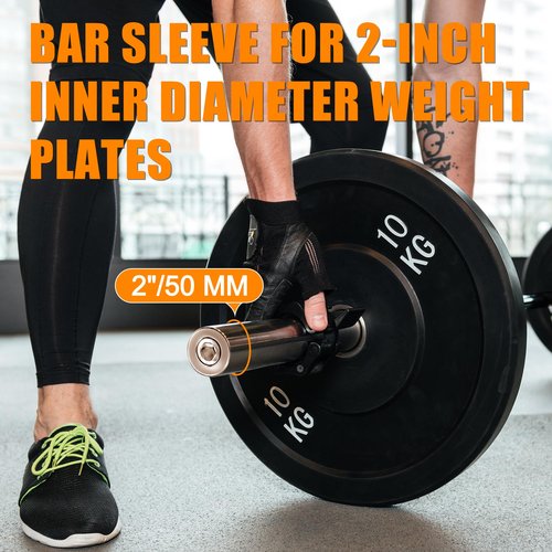 Olympic Barbell Bar 7ft Strength Training Bar Bench Press Bar Weightlifting Bar for 2 Inch Weight Plates