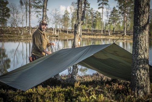 Helikon-Tex Supertarp US Woodland, Bushcraft Line