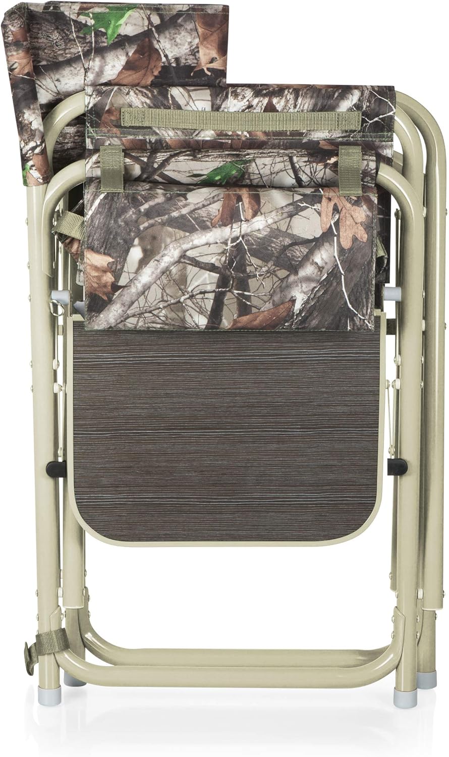 Picnic TIME Outdoor Directors Chair with Side Table, Beach Chair for Adults, Camping Chair with Table