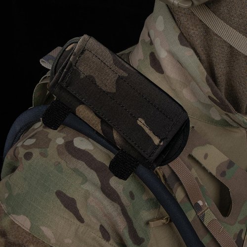 Plate Carrier Shoulder Pads, 2 Pack Tactical Vest Shoulder Pads Strap Cushion Vest Accessories Shoulder Pads Soft Mesh Pads for FCPC JPC Vests Sling Bags (Black Camo)