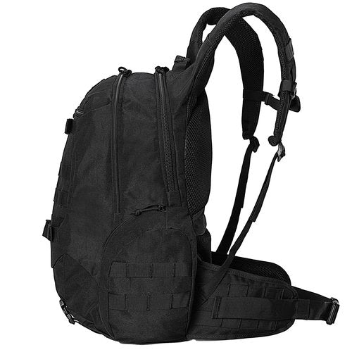 R.SASR 35L motorcycle backpack, black tactical backpack, Military Backpack (2.0 black)