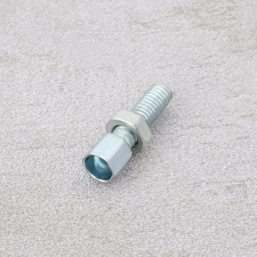 OTOTEC 10PCS M6 x 20mm Throttle Cable Adjusting Bolt Brake Cable Adjuster Screw Throttle Cable Adjustment Screw with Nut for Bicycle