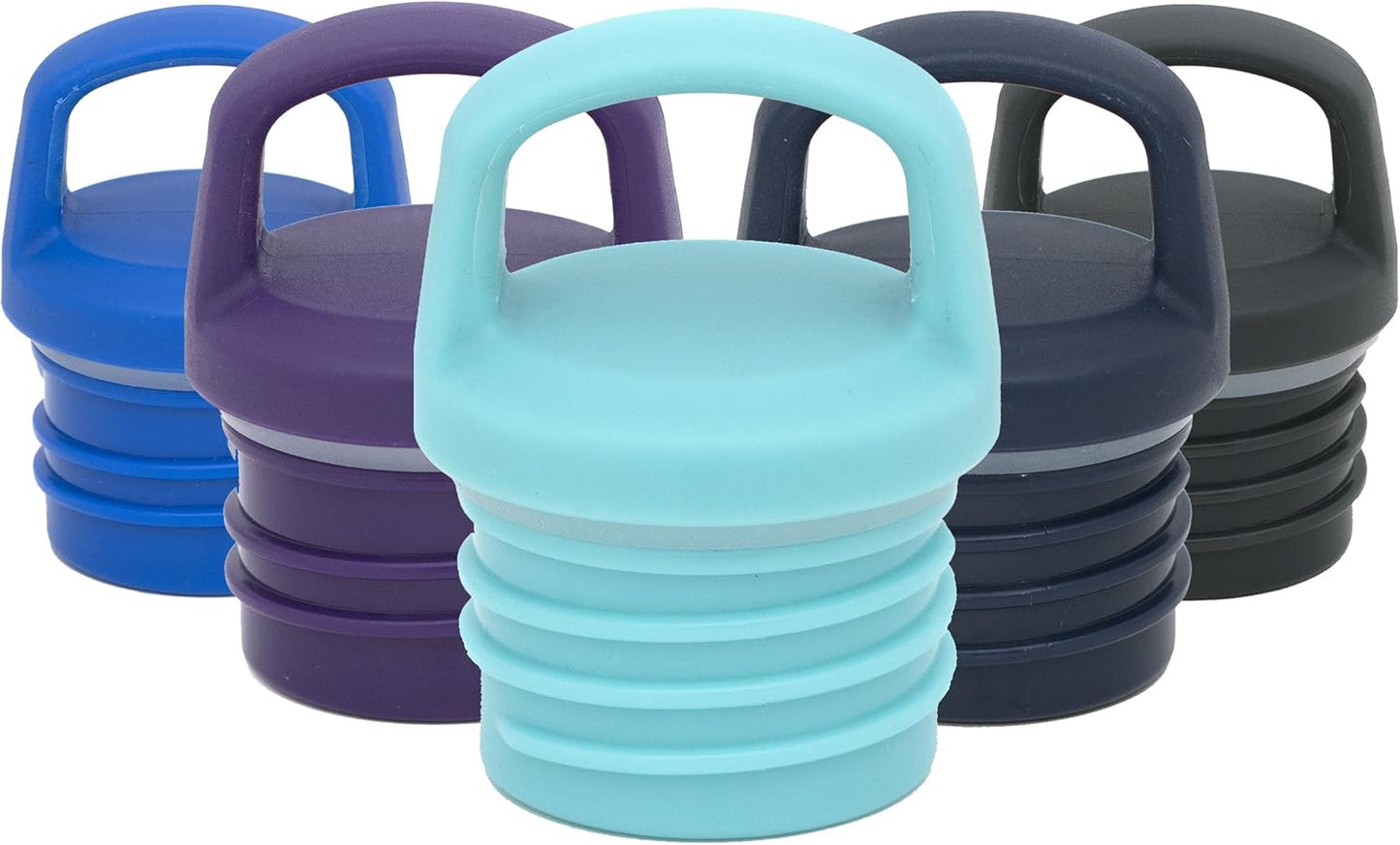 Simple Modern Ascent Chug Lid - Fits All Ascent and Hydro Flask Standard Mouth Water Bottle Sizes - Leak Proof, Double Wall Insulated - Deep Ocean