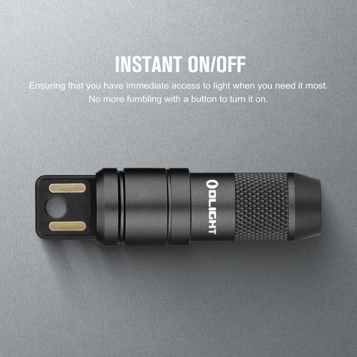 OLIGHT RN 400 LED Bike Lights, 400 Lumens USB Type-C Rechargeable Bike Front Light Bundle with IMINI 2 EDC Rechargeable Keychain Flashlight