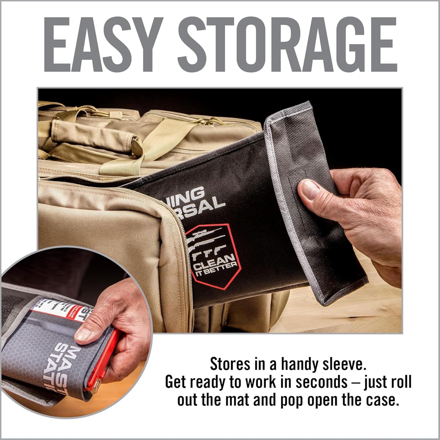 Real Avid Master Cleaning Station - Universal Gun Cleaning Kit, Choose Between Handgun or Universal Gun Cleaning Station