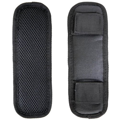 Rimoev 2 Pack Shoulder Strap Pads, Soft Vest Shoulder Strap Pads, Wearable 2.1’ Wide Shoulder Pad for Bag Strap, Bags Shoulder Strap Pads, Universal Replacement Shoulder Pad (Black)