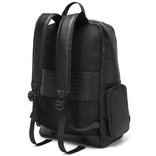 ELLE Leisure Luxe 27L Vegan Leather Backpack | Black