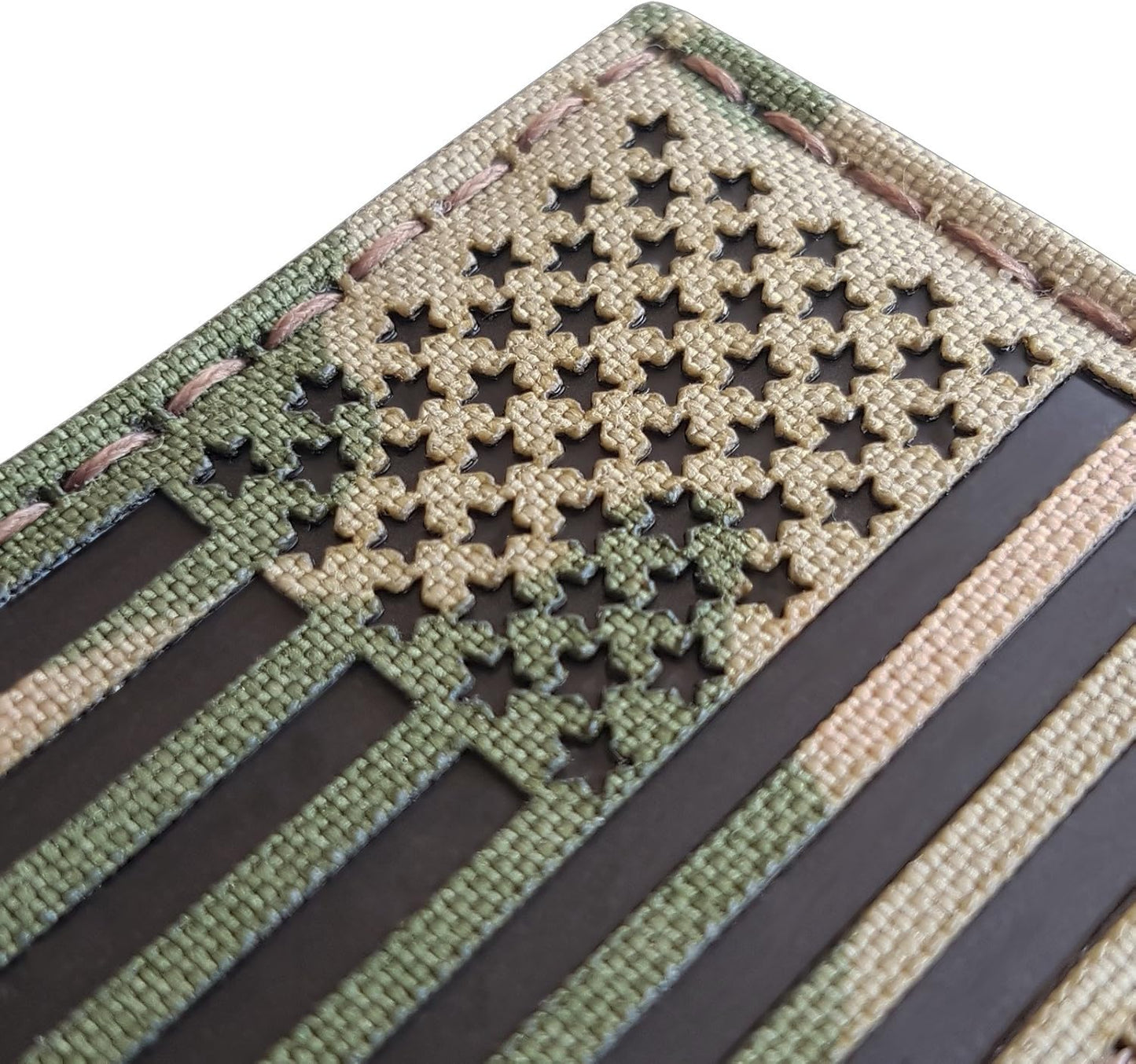mult1cam Infrared IR USA American Reversed Flag 3.5x2 IFF Tactical Morale Fastener Patch (Multicam)