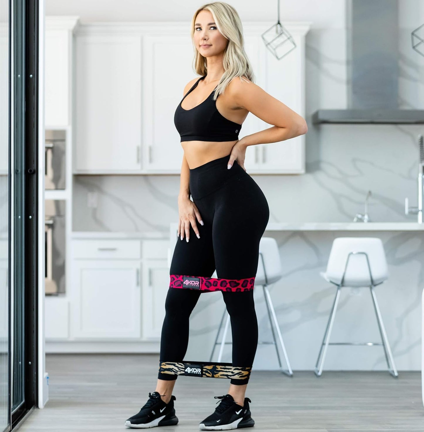Resistance Loop Band Set, Perfect for Crossfit, Yoga, Physical Therapy, and Booty Building