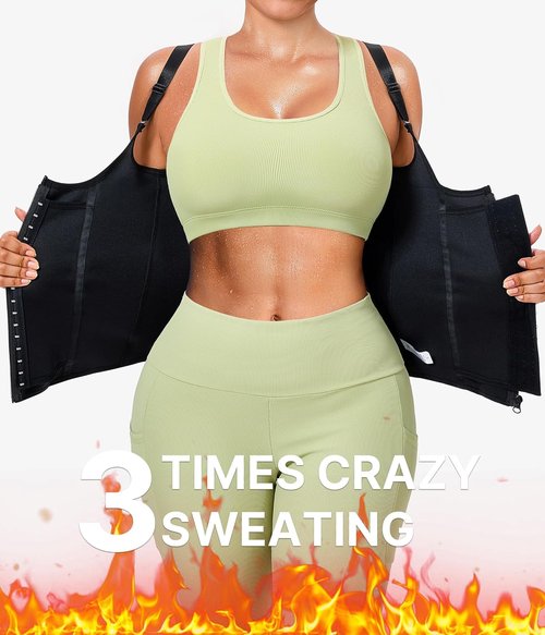 GAODI Womens' Sauna Suit Workout Sweat Body Shaper