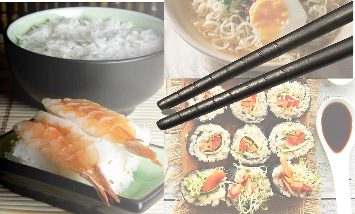 Valtcan Titanium Camping Chopsticks 9 inch 230 mm