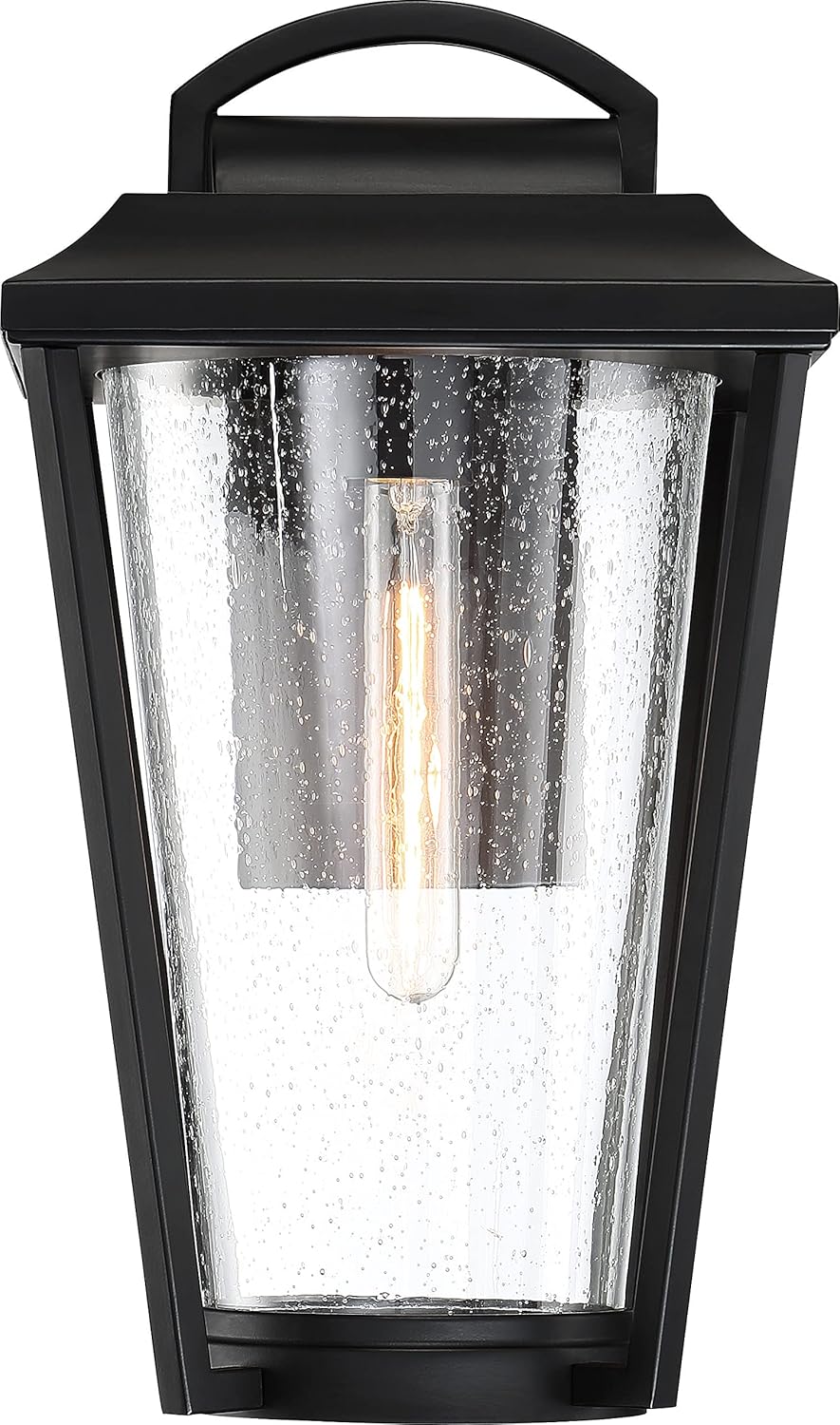 Nuvo 60/6514 Lakeview Lighting Fixture, 1Lt Hanging, Aged Bronze Finish with Clear Seed Glass