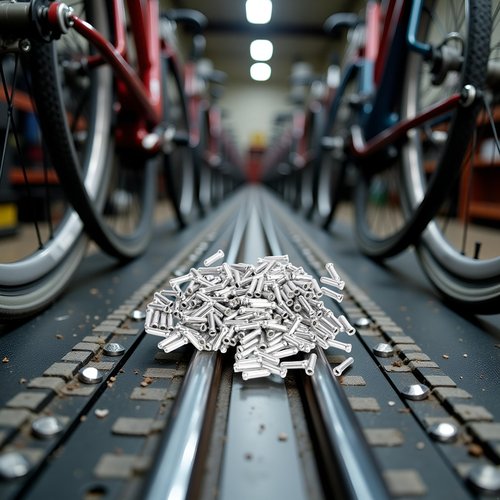 100Pcs Silver Brake Cable End Cap Crimps Ferrules Caps Road Mountain Bicycles Brake Cable Cap End Tip Easy to Use Mountain Road Brake Cable End Tip Cycling Parts and Components