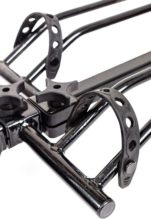 MaxxHaul 50027 Hitch Mount Bike Rack Platform - Style 2-Bike Rack for Cars Trucks SUVs Minivans with Hitch Tightener, Great For E-bikes With Standard Width Tires