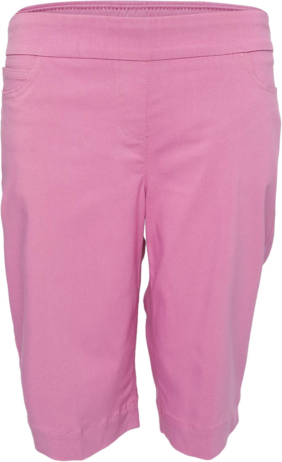 SLIM-SATION Women's Golf Wide Band Pull On Short with Real Pockets