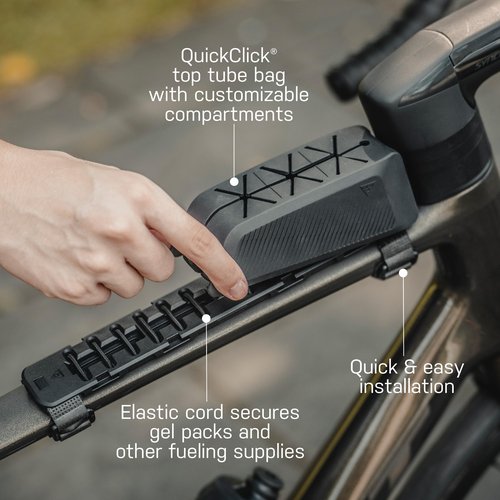 Topeak FastFuel Tri-Station Top Tube Bag