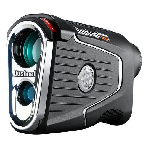 Bushnell Pro X3+ Golf Rangefinder with Wind Speed and Direction,1300 Yard Range,7X Magnification, Pin Locking with Visual Jolt