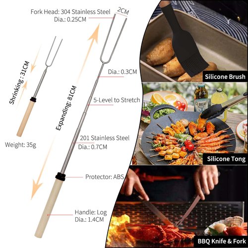 Pansyling Silicone Camping Cooking Set with Storage Bag, RV Camping Must Haves Car Camping Essentials Camper Accessories, Camping Kitchen Cooking Utensil for Picnic Hiking Travel