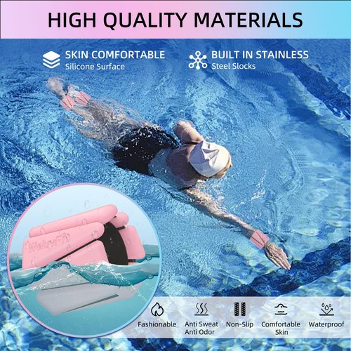 Adjustable Wearable Pilates Wrist & Ankle Weights For Women & Men | Arm & Leg Weights Silicone Wrist Bangles For Home Gym Workout, Travel, Yoga, Barre, Strength Training-Set Of 2 Weights (1lb Each)