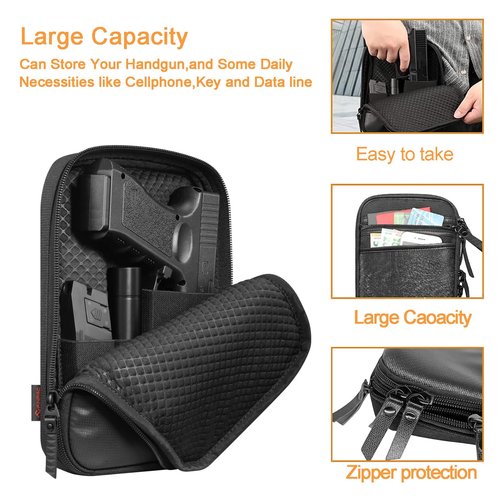 Outdoor Tactical Bag Shoulder Chest Pack,Military Sport Sling Shoulder Backpack for Concealed Carry of Handgun