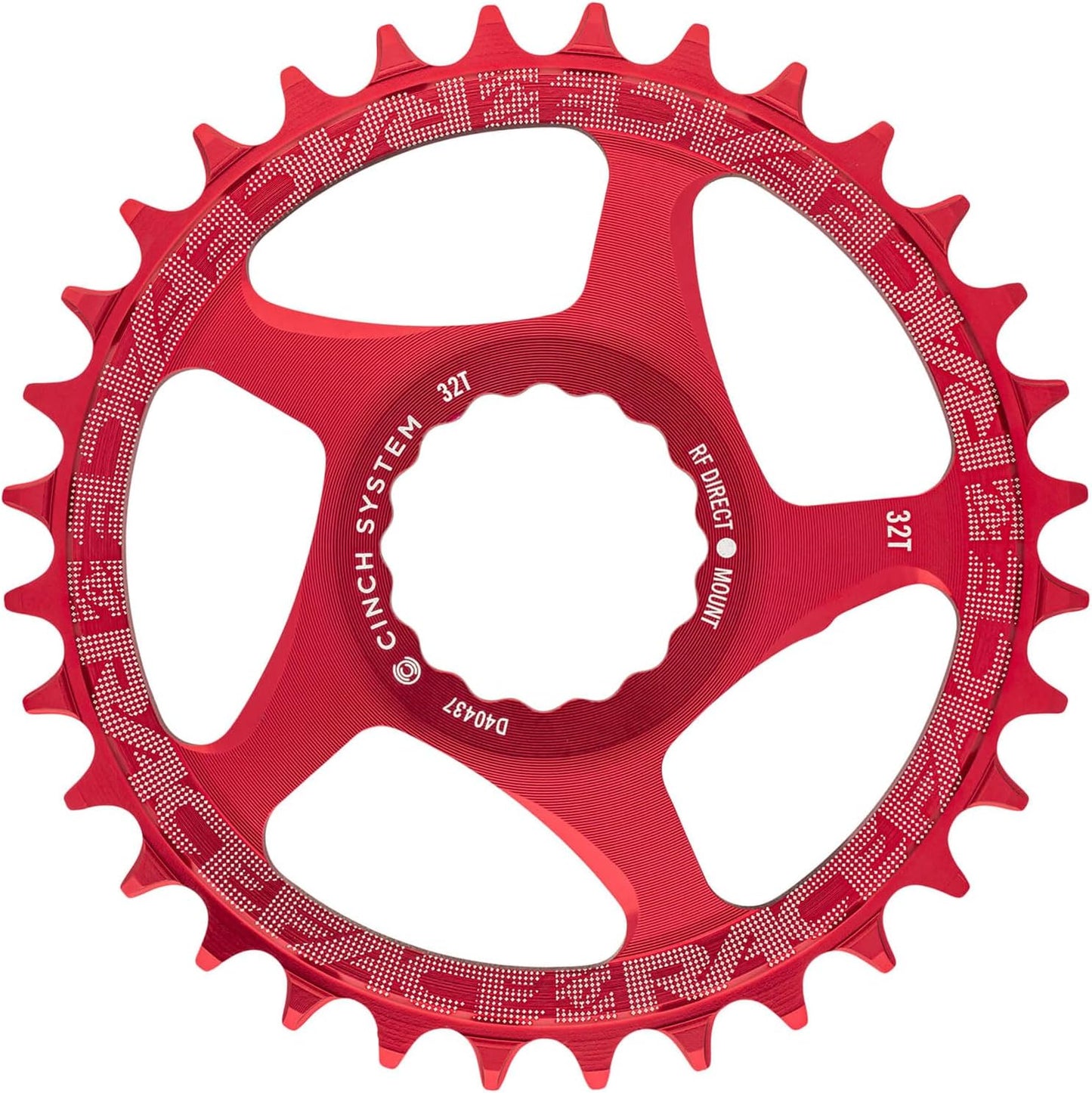 Race Face Red Direct Mount Narrow-Wide MTB Chainring